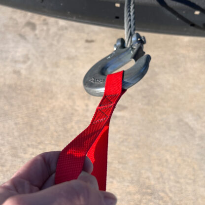 Winch Hook Pull Strap